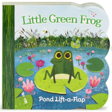 Load image into Gallery viewer, Little Green Frog: Lift-a-Flap Board Book