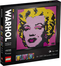 Load image into Gallery viewer, LEGO® Art 31197 Andy Warhol&#39;s Marilyn Monroe (3,332 pieces)