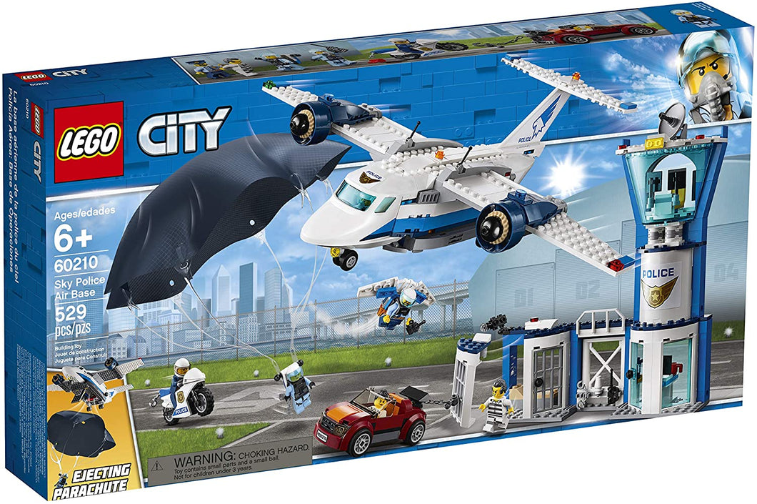 LEGO® CITY 60210 Sky Police Air Base (529 Pieces)