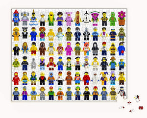 LEGO® Minifigure Puzzle (1,000 pieces)