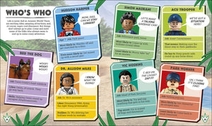 LEGO® Jurassic World: The Dino Files with minifigure and baby raptor