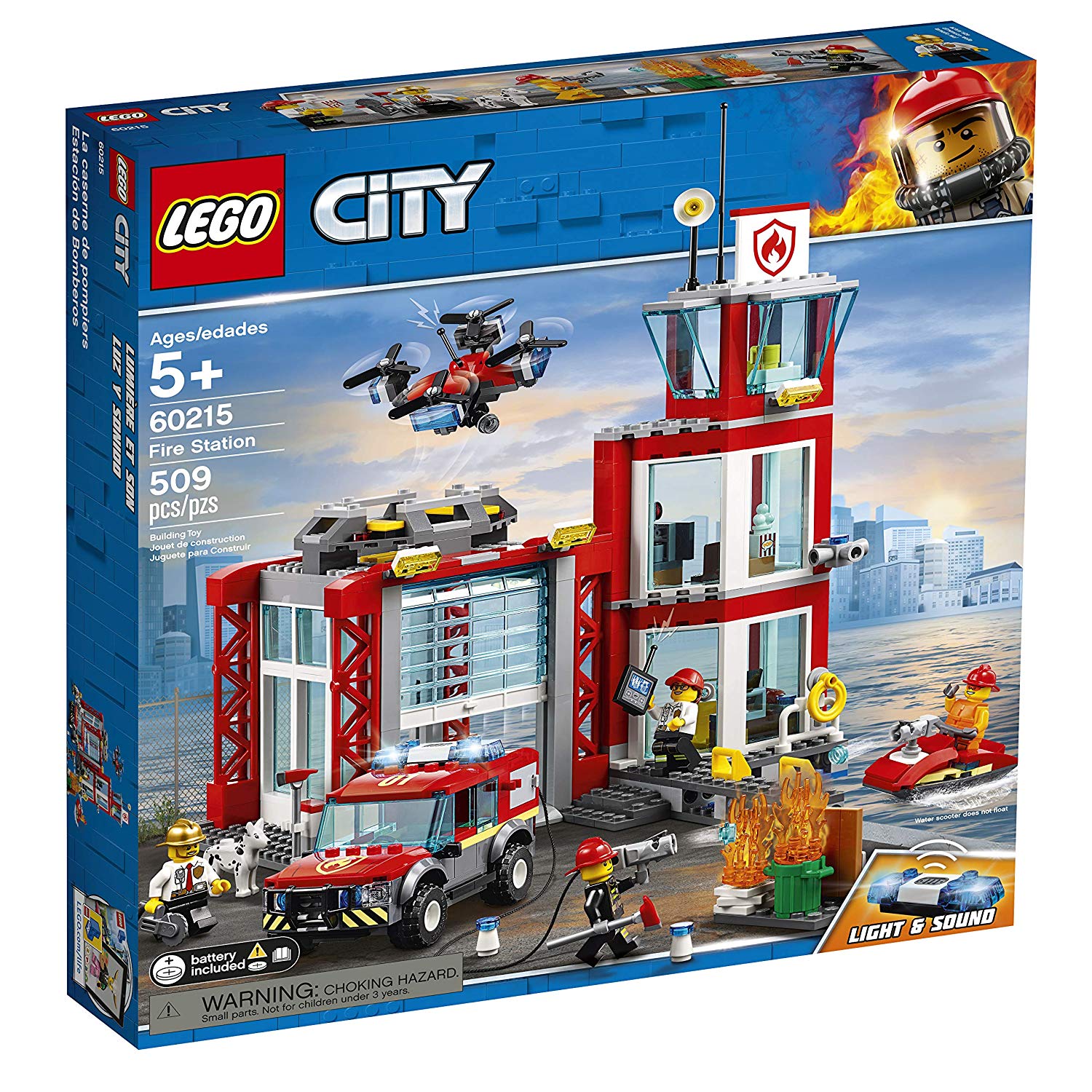 Lego fire station online tesco