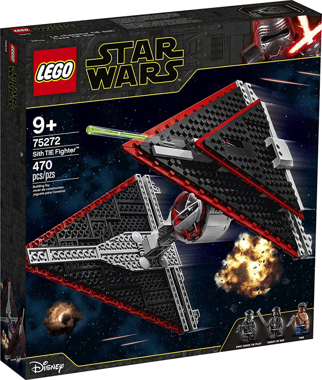 LEGO® Star Wars™ 75272 Sith TIE Fighter (470 pieces)