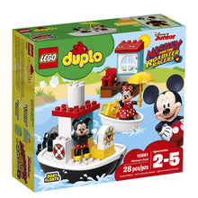 Load image into Gallery viewer, LEGO® DUPLO® 10881 Mickey Mouse&#39;s Boat (28 pieces)