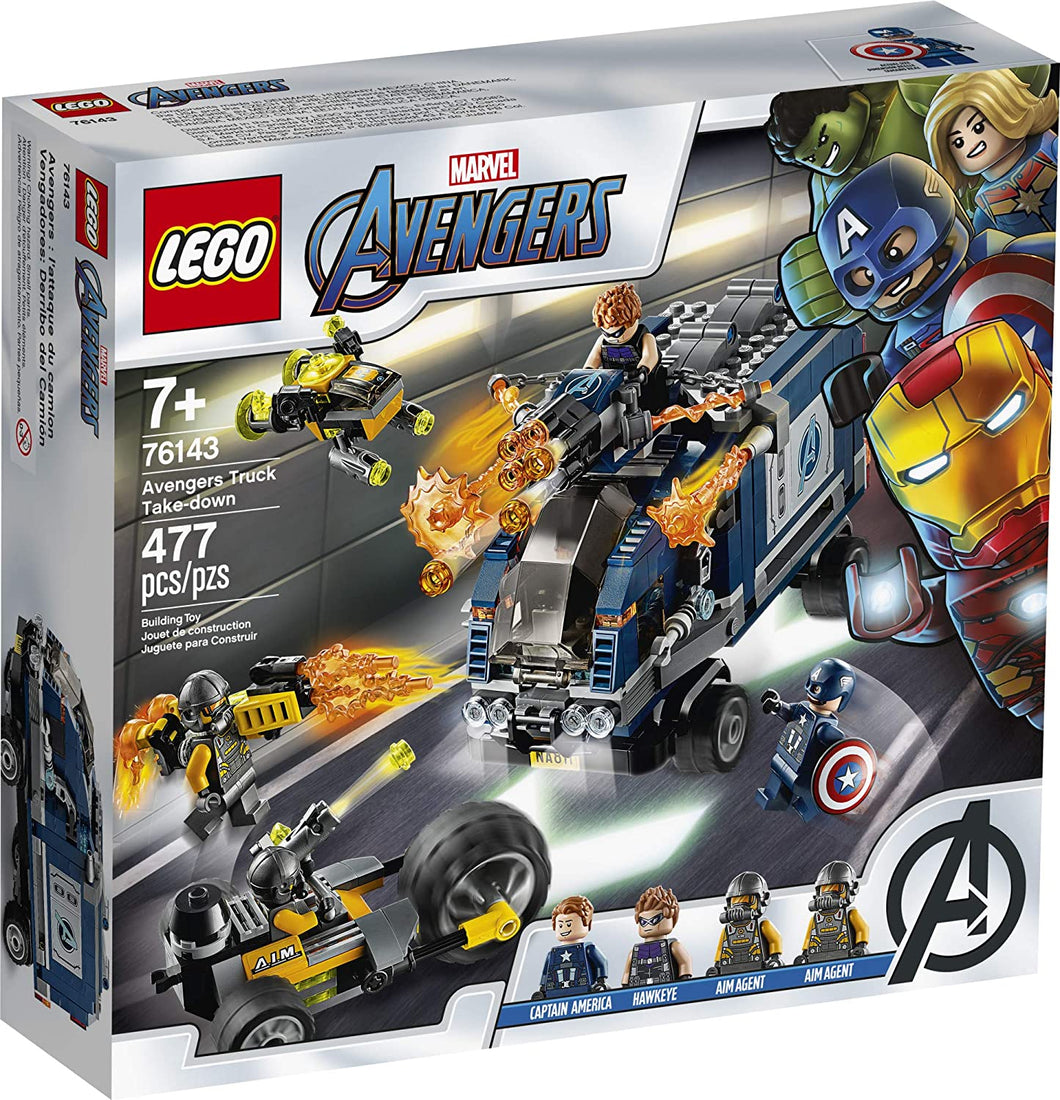 LEGO® Marvel Avengers 76143 Avengers Truck Take-Down (477 pieces)