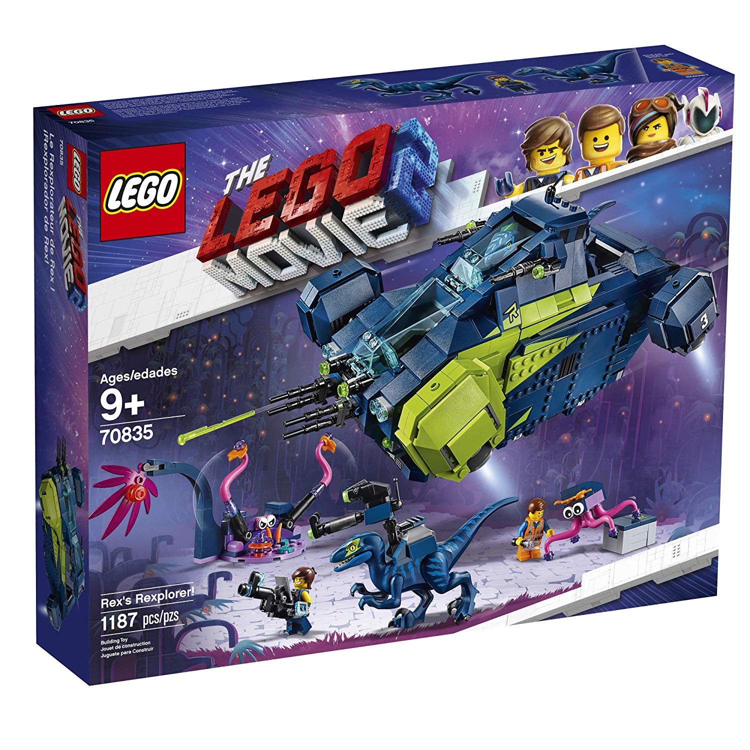 LEGO® THE LEGO® MOVIE Rex's Rexplorer! (1172 pieces) – FABLE