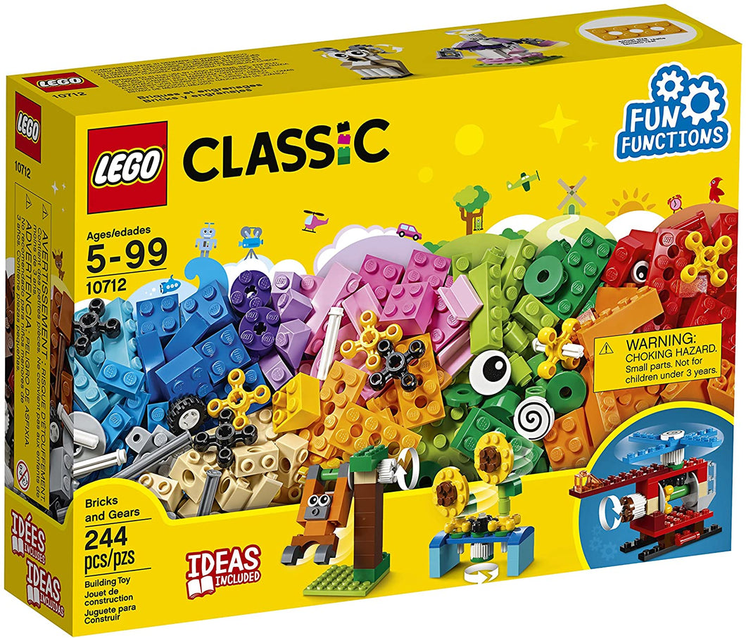 LEGO® CLASSIC 10712 Bricks and Gears (244 pieces)