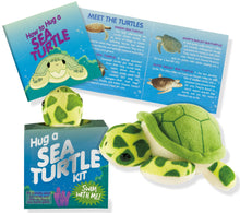 Load image into Gallery viewer, Hug a Sea Turtle Kit (Book + Plush)