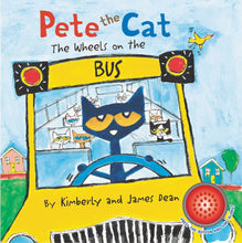 Load image into Gallery viewer, Pete the Cat: The Wheels on the Bus Sound Book