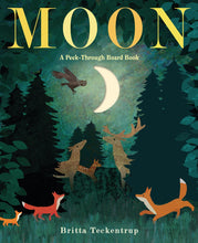Load image into Gallery viewer, Moon: A Peek-Through Board Book