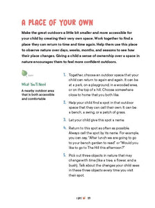 Nature Activity Book for Little Ones