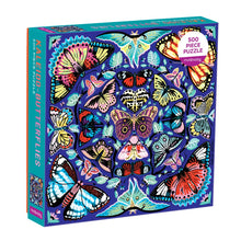 Load image into Gallery viewer, Kaleido-Butterflies Puzzle (500 pieces)