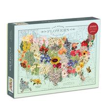 Load image into Gallery viewer, USA State Flowers Puzzle (1000 pieces)