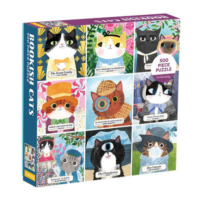 Bookish Cats Puzzle (500 pieces)