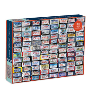 Nantucket License Plates Puzzle (1,000 pieces)
