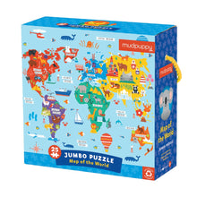 Load image into Gallery viewer, Map of the World Jumbo Puzzle