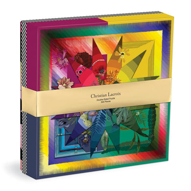 Christian Lacroix Botanic Rainbow 2-Sided Puzzle (500 pieces)