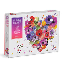 Load image into Gallery viewer, Flora Heart Puzzle (750 pieces)