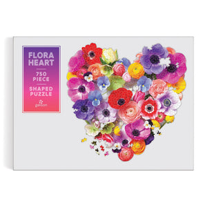 Flora Heart Puzzle (750 pieces)