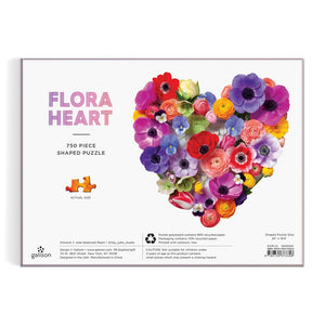 Flora Heart Puzzle (750 pieces)