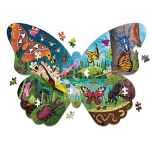 Load image into Gallery viewer, Bugs &amp; Butterflies Shaped Puzzle (300 pieces)
