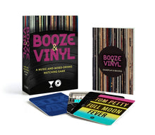 Load image into Gallery viewer, Booze &amp; Vinyl: A Music-and-Mixed-Drinks Matching Game