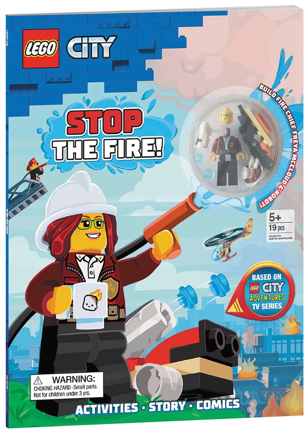 LEGO® City: Stop the Fire! (Activity Book with Minifigure)