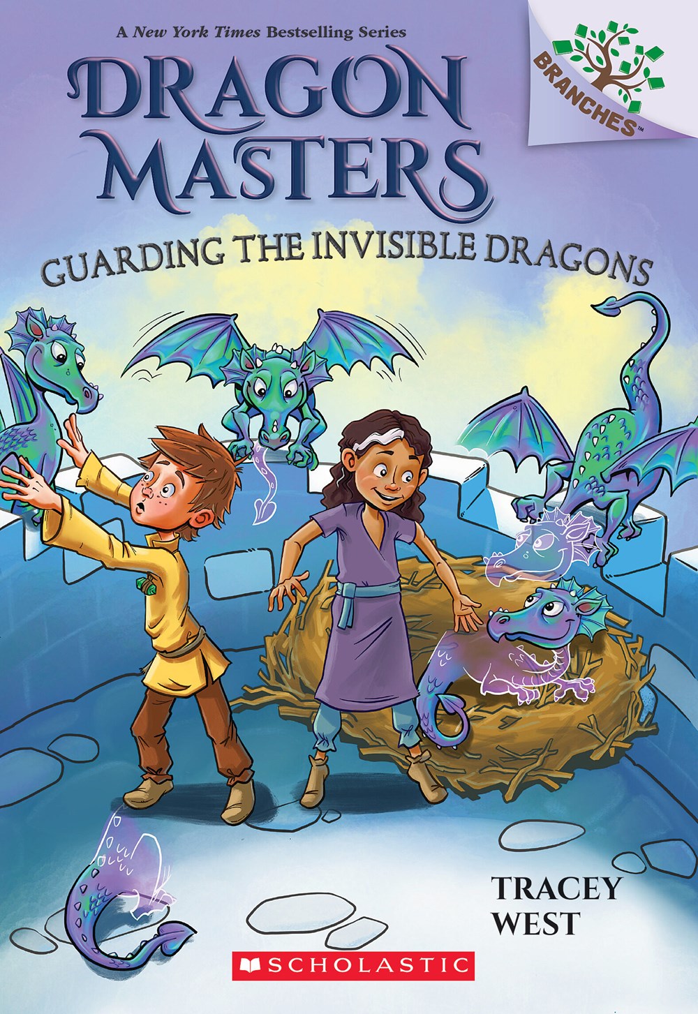 Guarding the Invisible Dragons (Dragon Masters #22)