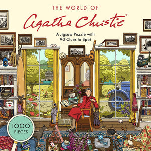 The World of Agatha Christie Puzzle (1,000 pieces)