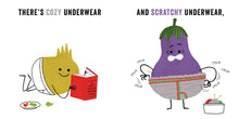 Load image into Gallery viewer, Vegetables in Holiday Underwear