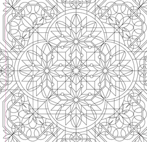 Kaleidoscope Designs (Artist's Coloring Book)