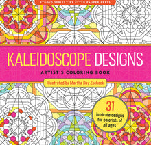 Load image into Gallery viewer, Kaleidoscope Designs (Artist&#39;s Coloring Book)