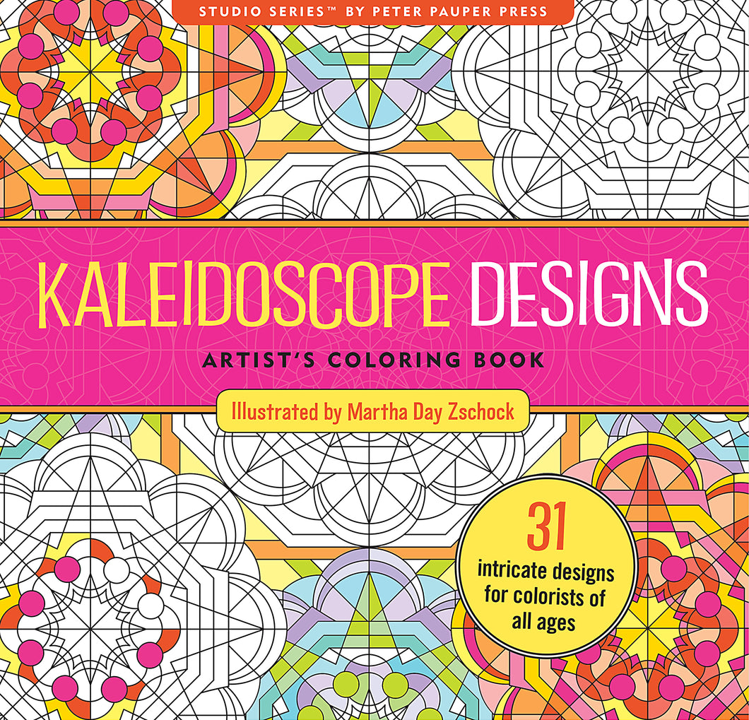 Kaleidoscope Designs (Artist's Coloring Book)
