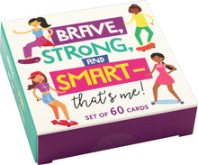 Load image into Gallery viewer, Brave, Strong, and Smart - That&#39;s Me Note Cards (60 pack)