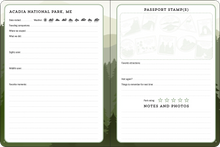 Load image into Gallery viewer, USA National Parks Journal and Passport Stamp Book