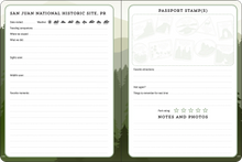 Load image into Gallery viewer, USA National Parks Journal and Passport Stamp Book