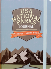 Load image into Gallery viewer, USA National Parks Journal and Passport Stamp Book