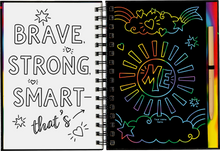 Load image into Gallery viewer, Scratch &amp; Sketch Brave, Strong, Smart