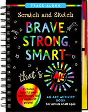 Load image into Gallery viewer, Scratch &amp; Sketch Brave, Strong, Smart
