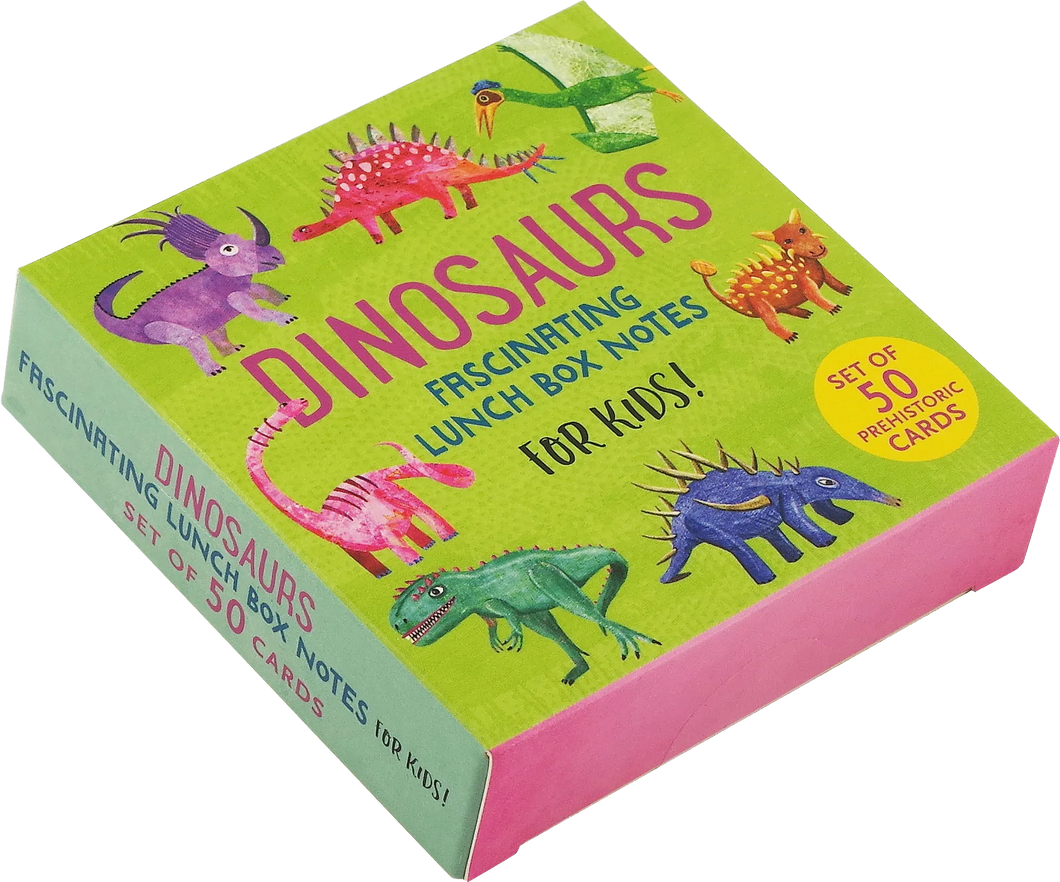 Dinosaurs: Fascinating Lunch Box Notes for Kids! (50 pack)