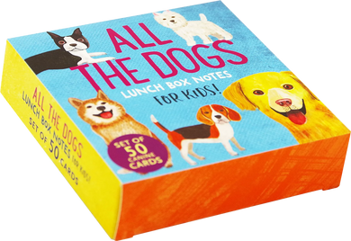 All the Dogs Lunch Box Notes for Kids (50 pack)