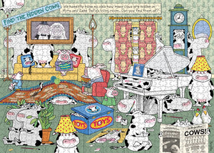 Sandra Boynton: Hidden Cows Puzzle (1000 pieces)