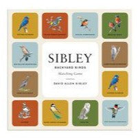 Sibley Backyard Birds Matching Game