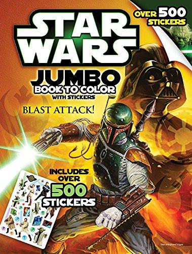 Star Wars: Giant Book to Color with Stickers
