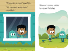 Load image into Gallery viewer, Nick and Nack Fly a Kite