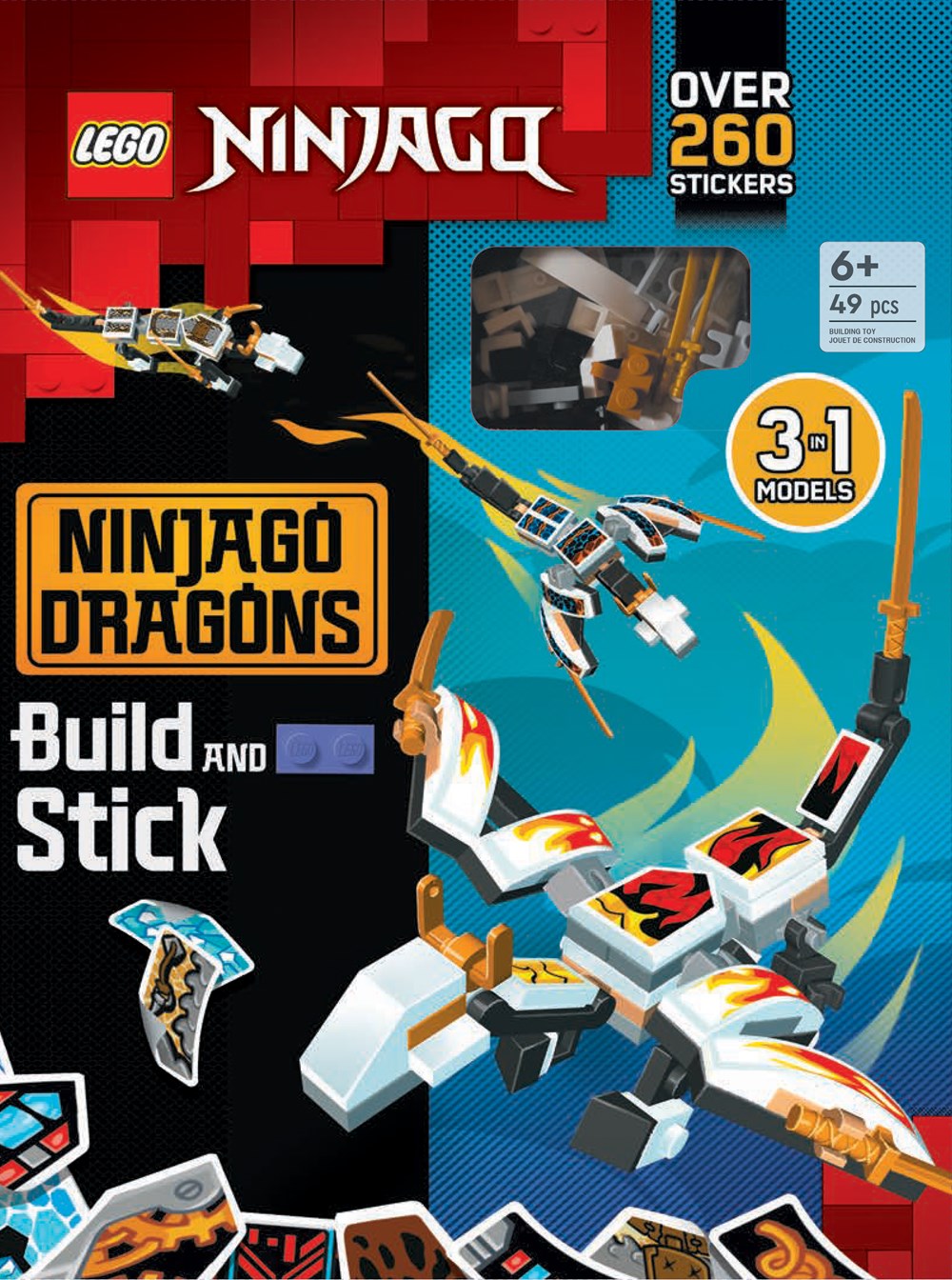 LEGO® Build and Stick: Ninjago Dragons