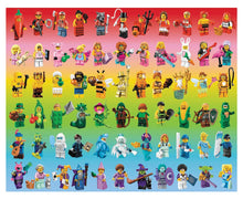 Load image into Gallery viewer, LEGO® Minifigure Rainbow Puzzle (1,000 pieces)