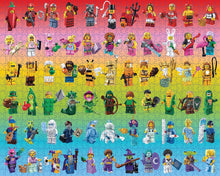 Load image into Gallery viewer, LEGO® Minifigure Rainbow Puzzle (1,000 pieces)