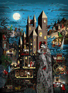 The World of Dracula Puzzle (1000 pieces)