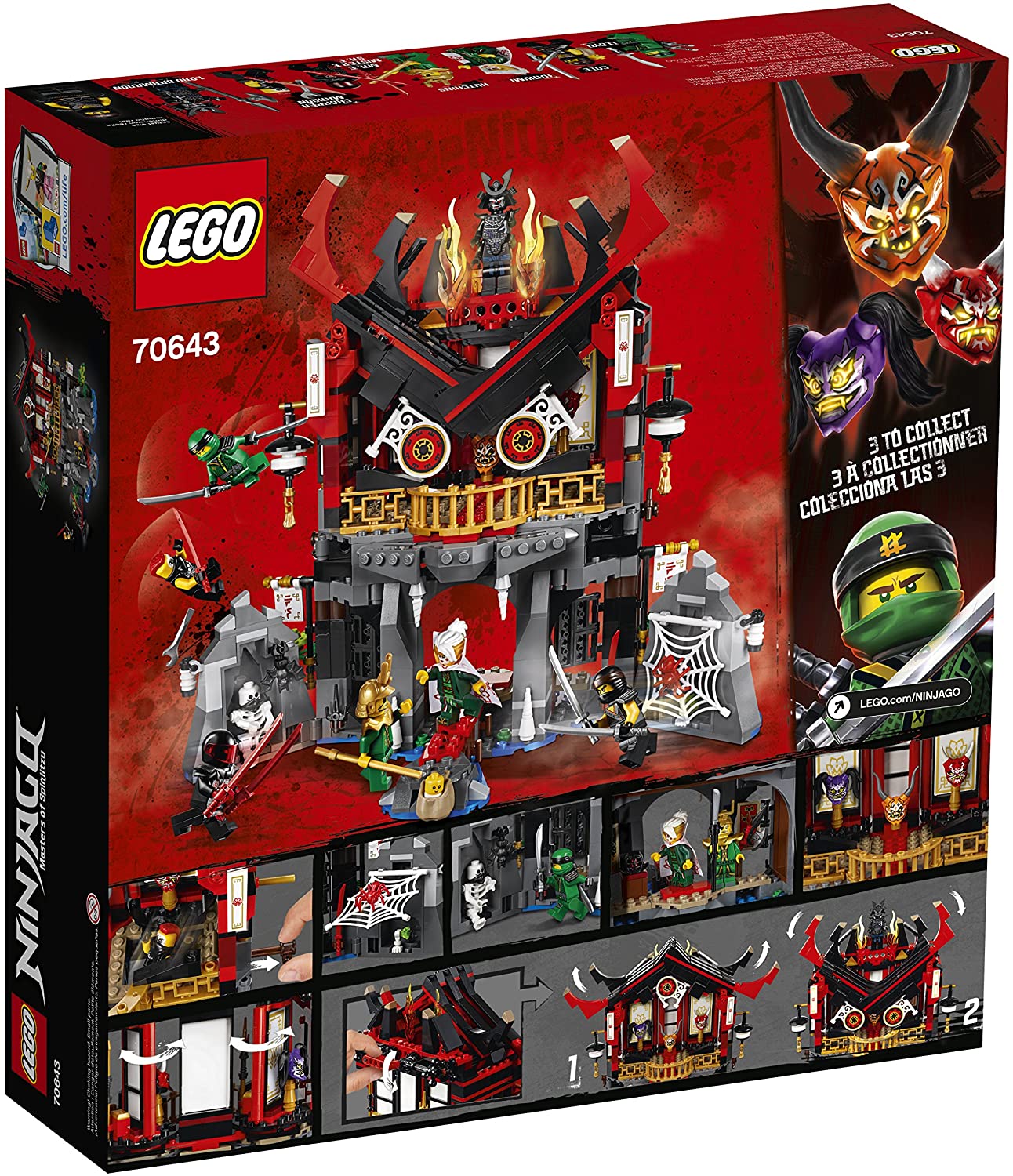 Duchess fantastisk voldgrav LEGO® Ninjago 70643 Temple of Resurrection (765 pieces) – AESOP'S FABLE